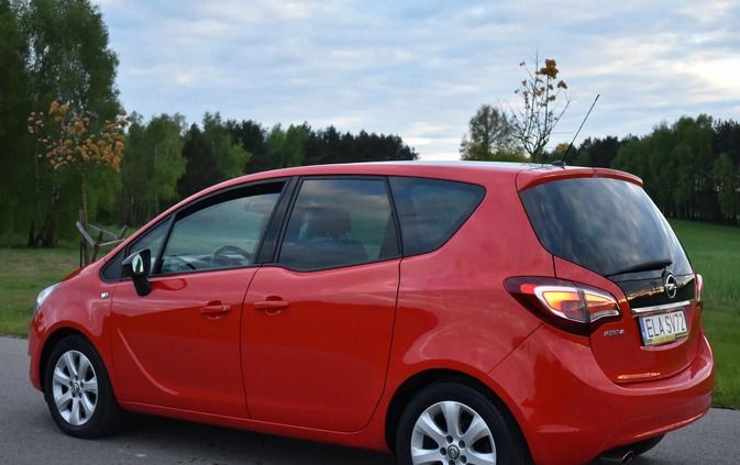 Opel Meriva cena 34900 przebieg: 149000, rok produkcji 2014 z Łask małe 781